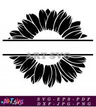 Sunflower With Center Clipart Free Download Vector SVG