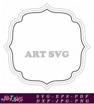 Modern Classic Frame Design For Your Pictures SVG