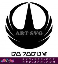 Star Wars Rebel Alliance Logo Symbol Art SVG