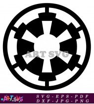 Star Wars Imperial Symbol Galactic Empire Logo SVG