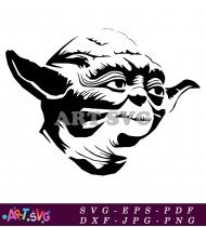 Yoda Master Jedi Star Wars Movie Character SVG 2