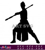 Star Wars Character Silhouette Vector SVG