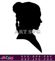 Darth Vader Silhouette Vector Graphic Darth SVG 1