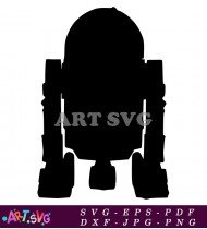 Star Wars Darth Vader Silhouette Vector SVG 1