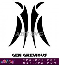 General Grievous Star Wars Symbol SVG