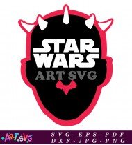 Darth Maul Symbol Star Wars Logo SVG