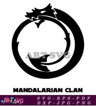 Mandalorian Clan Symbol Star Wars SVG