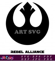 Rebel Alliance Symbol Star Wars Logo SVG 1