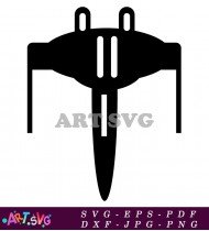 Star Wars X Wing Fighter Vector Illustration SVG