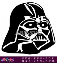 Star Wars Darth Vader Mask Vector SVG 1