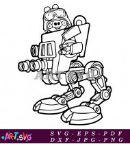 Star Wars AT-ST SVG