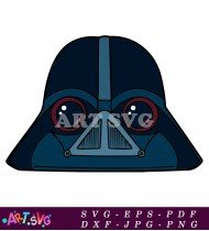 Darth Vader Black SVG