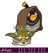 Angry Birds Star Wars Dark Side SVG