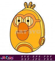 Angry Birds Star Wars C3PO Costume SVG