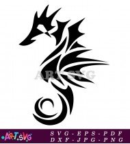 Seahorse Vector Free To Download Design SVG