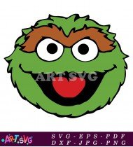 Sesame Street Big Bird Character Illustration SVG 1