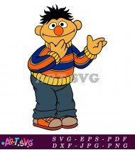 Sesame Street Ernie Sesame Street Character SVG