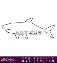 Shark Clipart With Mouth Open SVG