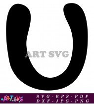 Black and White Alphabet Letter V SVG 1