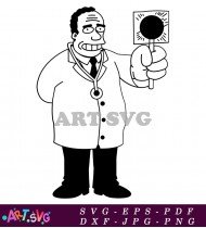 Doctor Character Illustration White Coat SVG 2