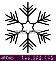 Free Snow Flake Pattern Background Download SVG 1