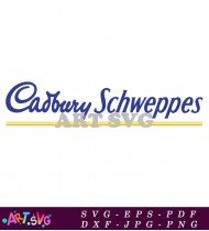 Schweppes Soft Drink Logo Blue and White SVG