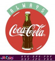 Coca Cola Logo Red White and Black SVG 2