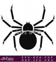 Download Black Spider Silhouette Art Images SVG