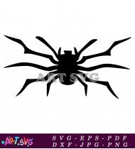 Halloween Spider Clipart Illustration With A Scary Design SVG