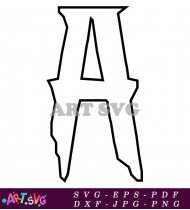 Free Printable Alphabet Letters Coloring Pages SVG 3