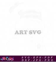 Nickelodeon Cartoon Series Character Design Art SVG