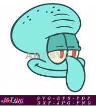 Cartoon Character Blue Skin Clipart PNG SVG 2