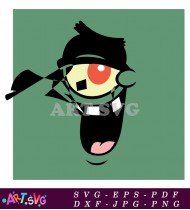 Green Cartoon Spongebob Squarepants Character Happy SVG