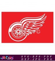 Detroit Red Wings Hockey Logo SVG