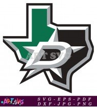 Dallas Stars NHL Hockey Team Logo Vector SVG