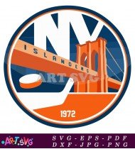 New York Islanders Logo Nhl Team Design SVG 1