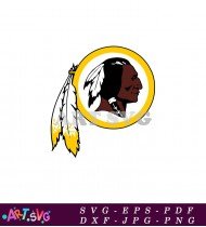 Washington Redskins Logo American Football SVG