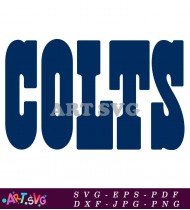 Indianapolis Colts Football Team Logo Vector SVG