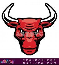 Chicago Bulls NBA Basketball Team Mascot SVG