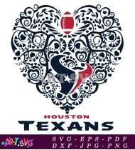 Houston Texans Football Team Logo SVG