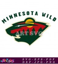 Minnesota Wild Hockey Team Logo Design SVG 1