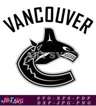 Vancouver Canucks Hockey Team Logo NHL SVG