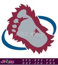 Arizona Coyotes Hockey Logo Vector Image SVG