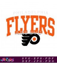 Philadelphia Flyers Hockey Logo Vector Image SVG