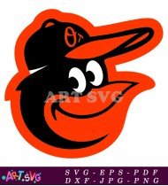 Baltimore Orioles Logo Vector Image Design SVG