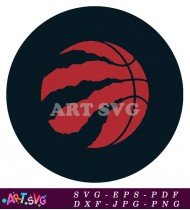 Toronto Raptors Basketball Team Logo SVG 3