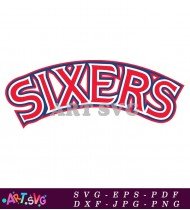 Philadelphia 76ers NBA Team Logo Design Vector SVG