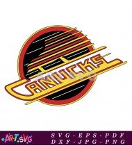 Vancouver Canucks Logo Hockey Team Design SVG