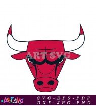 Chicago Bulls Logo Design Vector SVG 1