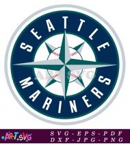 Seattle Mariners Logo Vector Free Download SVG